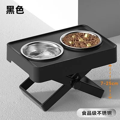 Elevated Stainless Steel Dog Bowl