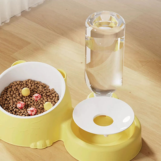 2 In 1 Pet Feeder Bowl