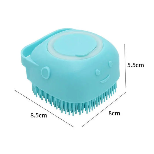 Silicone Dog Bath Massage Brush