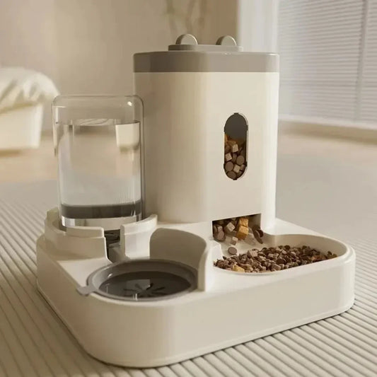 Automatic Pet Feeder Water Bowl