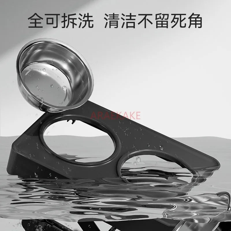 Elevated Stainless Steel Dog Bowl