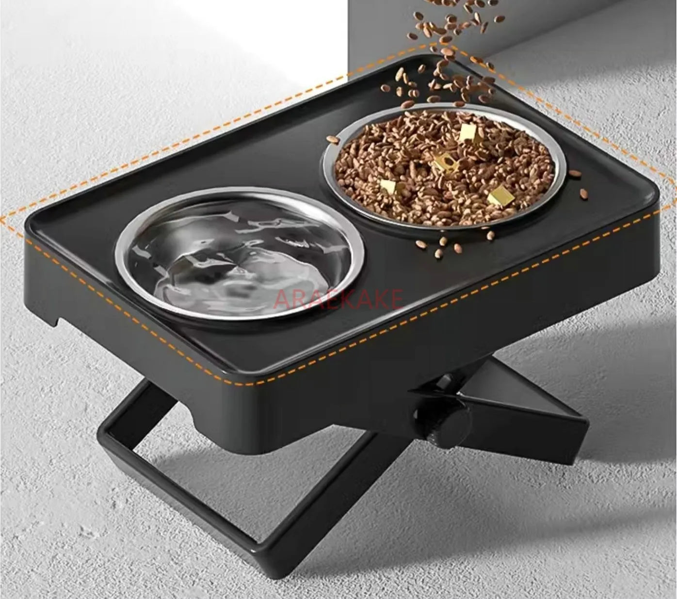 Elevated Stainless Steel Dog Bowl