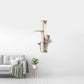 Wall Mounted Cat Scratching Tower