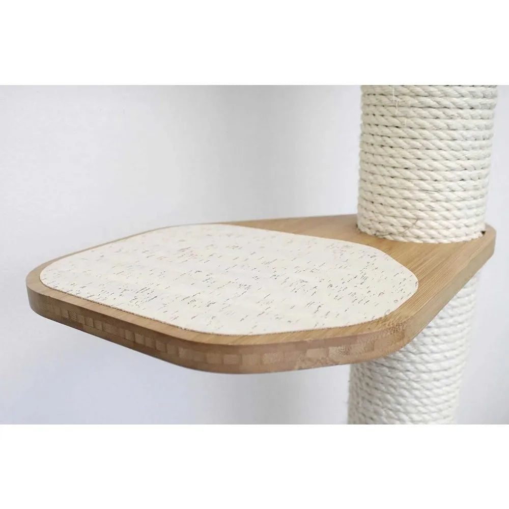 Wall Mounted Cat Scratching Tower