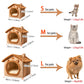 Foldable Washable Cat House Bed
